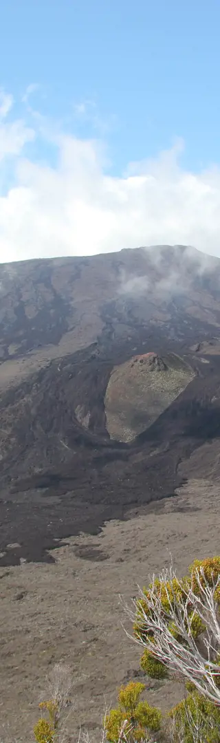 Wetterglück beim Krater